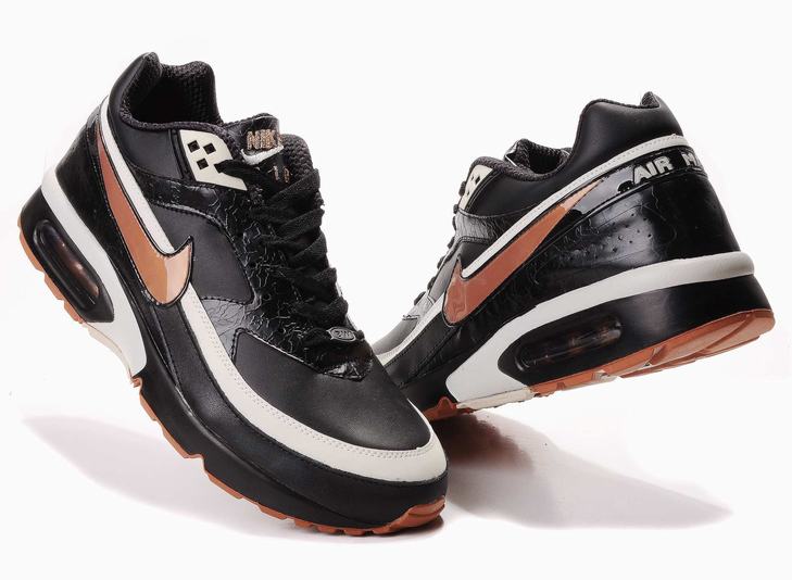 New Men'S Nike Air Max Black/White/Yellow